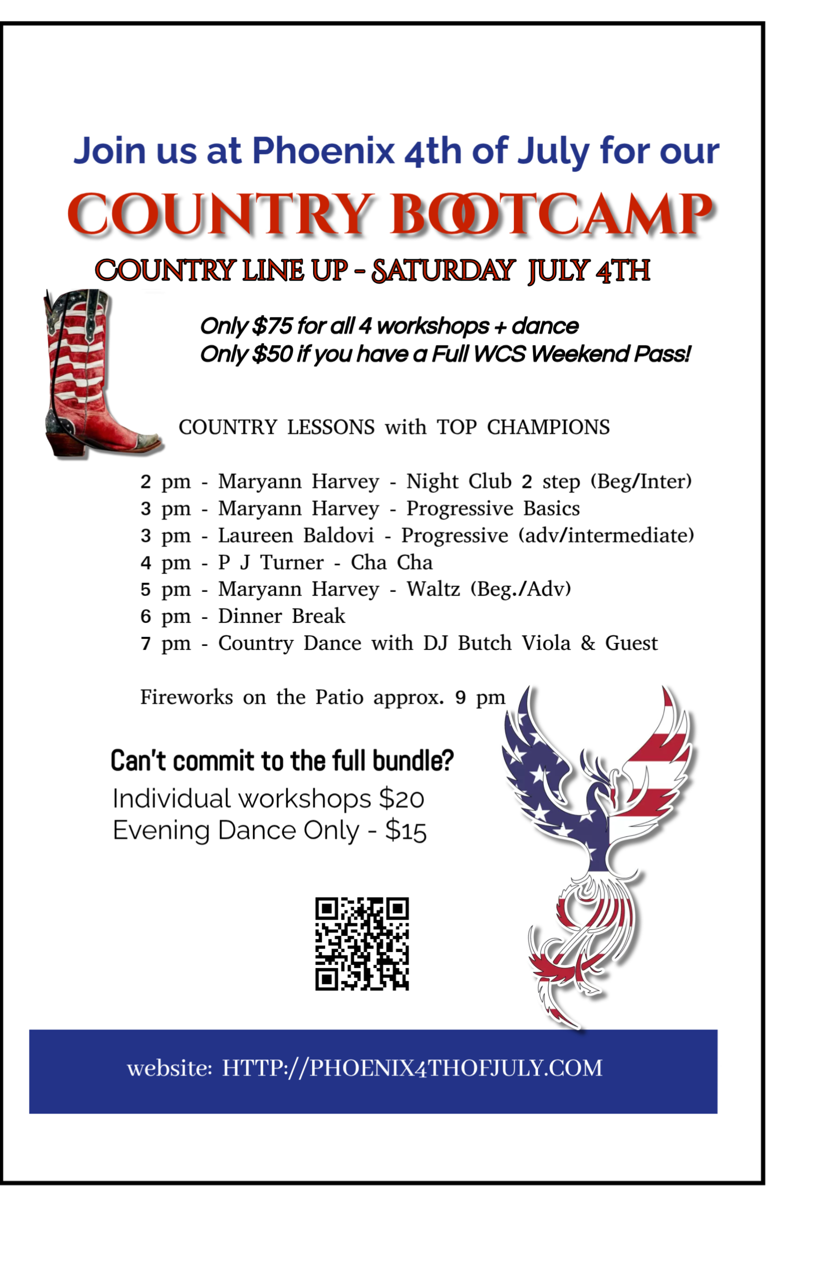 Country Bootcamp Flyer 2026